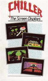 Box back cover for Chiller on the Amstrad CPC.