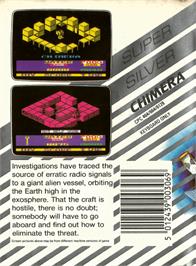 Box back cover for Chimera on the Amstrad CPC.