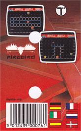 Box back cover for Collapse on the Amstrad CPC.