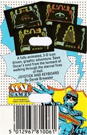 Box back cover for Con-Quest on the Amstrad CPC.