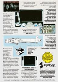 Box back cover for Dambusters on the Amstrad CPC.