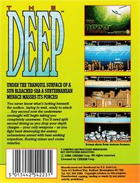 Box back cover for Deep, The on the Amstrad CPC.