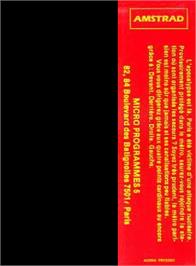 Box back cover for Drazen Petrovic Basket on the Amstrad CPC.