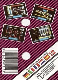 Box back cover for Dynamite Dan on the Amstrad CPC.