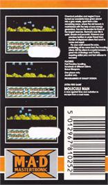 Box back cover for Energy Warrior on the Amstrad CPC.