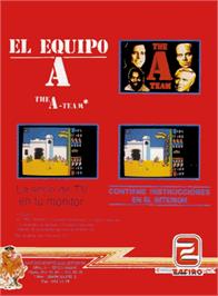 Box back cover for Equipo A, El on the Amstrad CPC.