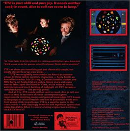 Box back cover for Eye on the Amstrad CPC.