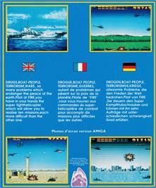 Box back cover for Fire! on the Amstrad CPC.