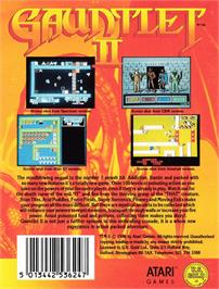 Box back cover for Gauntlet 2 on the Amstrad CPC.