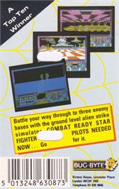 Box back cover for Glass on the Amstrad CPC.