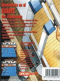 Box back cover for Golden Basket on the Amstrad CPC.