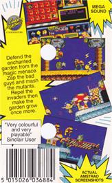 Box back cover for Grell and Fella on the Amstrad CPC.