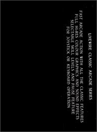 Box back cover for Grid Trap on the Amstrad CPC.