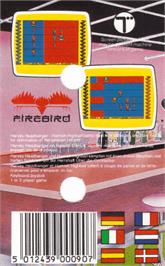 Box back cover for Harvey Headbanger on the Amstrad CPC.