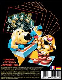Box back cover for Head Over Heels on the Amstrad CPC.