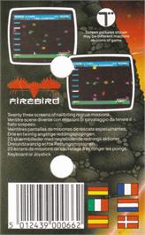 Box back cover for Helichopper on the Amstrad CPC.