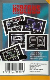 Box back cover for Hideous on the Amstrad CPC.