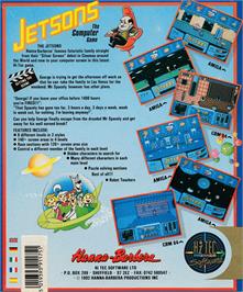 Box back cover for Jetsons on the Amstrad CPC.