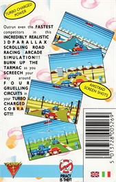 Box back cover for Miami Cobra GT on the Amstrad CPC.