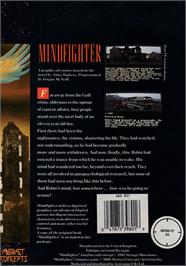 Box back cover for Mind Fighter on the Amstrad CPC.