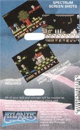 Box back cover for Moontorc on the Amstrad CPC.