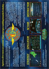 Box back cover for Night Raider on the Amstrad CPC.
