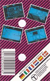 Box back cover for Peter Pack Rat on the Amstrad CPC.