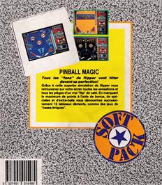 Box back cover for Pinball Magic on the Amstrad CPC.
