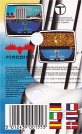 Box back cover for Pneumatic Hammers on the Amstrad CPC.