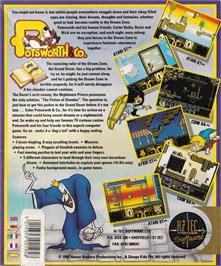 Box back cover for Potsworth And Co. on the Amstrad CPC.