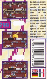Box back cover for Rad Ramp Racer on the Amstrad CPC.