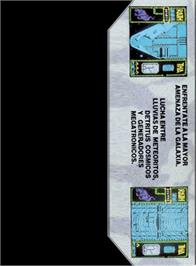 Box back cover for Rath-Tha on the Amstrad CPC.