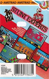 Box back cover for Real Stunt Experts, The on the Amstrad CPC.