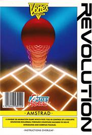 Box back cover for Revolution on the Amstrad CPC.