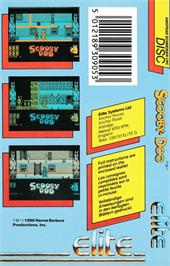 Box back cover for Scooby Doo on the Amstrad CPC.