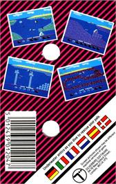 Box back cover for Scuba Kidz on the Amstrad CPC.