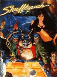 Box back cover for Shufflepuck Café on the Amstrad CPC.