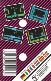 Box back cover for Skateboard Joust on the Amstrad CPC.