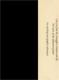 Box back cover for Smugglers Cove on the Amstrad CPC.