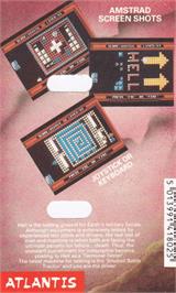 Box back cover for Snoball In Hell on the Amstrad CPC.