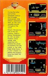 Box back cover for Steel Eagle on the Amstrad CPC.