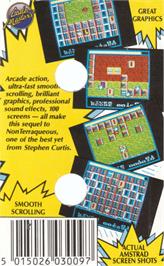 Box back cover for Terra Cognita on the Amstrad CPC.