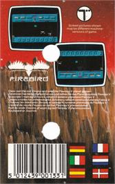 Box back cover for Thunder Zone on the Amstrad CPC.