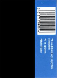 Box back cover for Trashman on the Amstrad CPC.