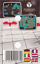 Box back cover for Ultima Ratio on the Amstrad CPC.