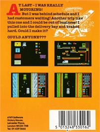 Box back cover for Wibstars on the Amstrad CPC.