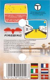 Box back cover for Wild Bunch, The on the Amstrad CPC.