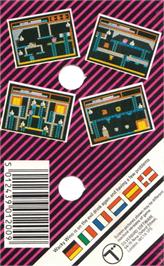 Box back cover for Willy Wino's Stag Night on the Amstrad CPC.