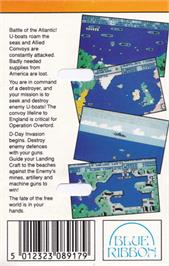 Box back cover for Wulfpack on the Amstrad CPC.