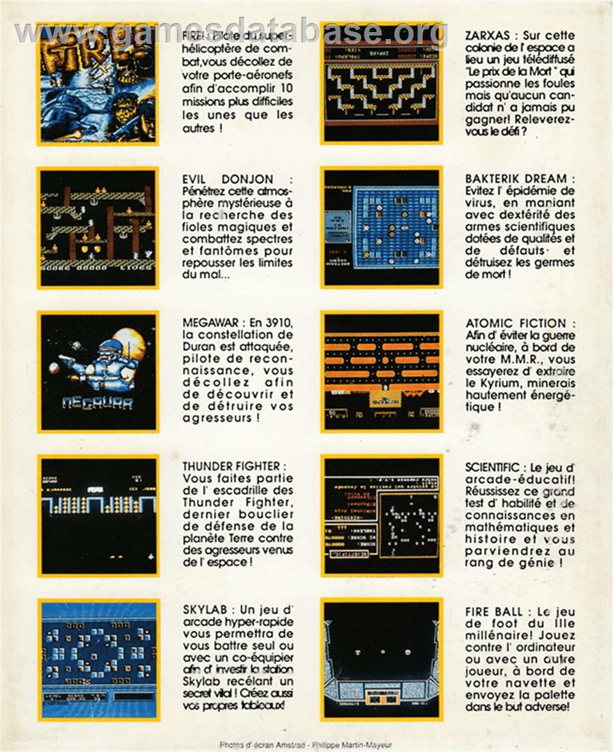 1914 - Amstrad CPC - Artwork - Box Back